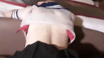 【极品福利姬】JK制服稀缺毛毛酒店自嗨流水！摄影师全程勃起