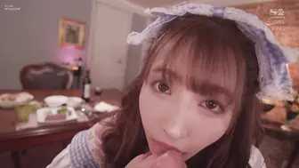 SSIS-088 [无码中文字幕]最后一滴精液都舔干净的专属口交女仆 三上悠亚
